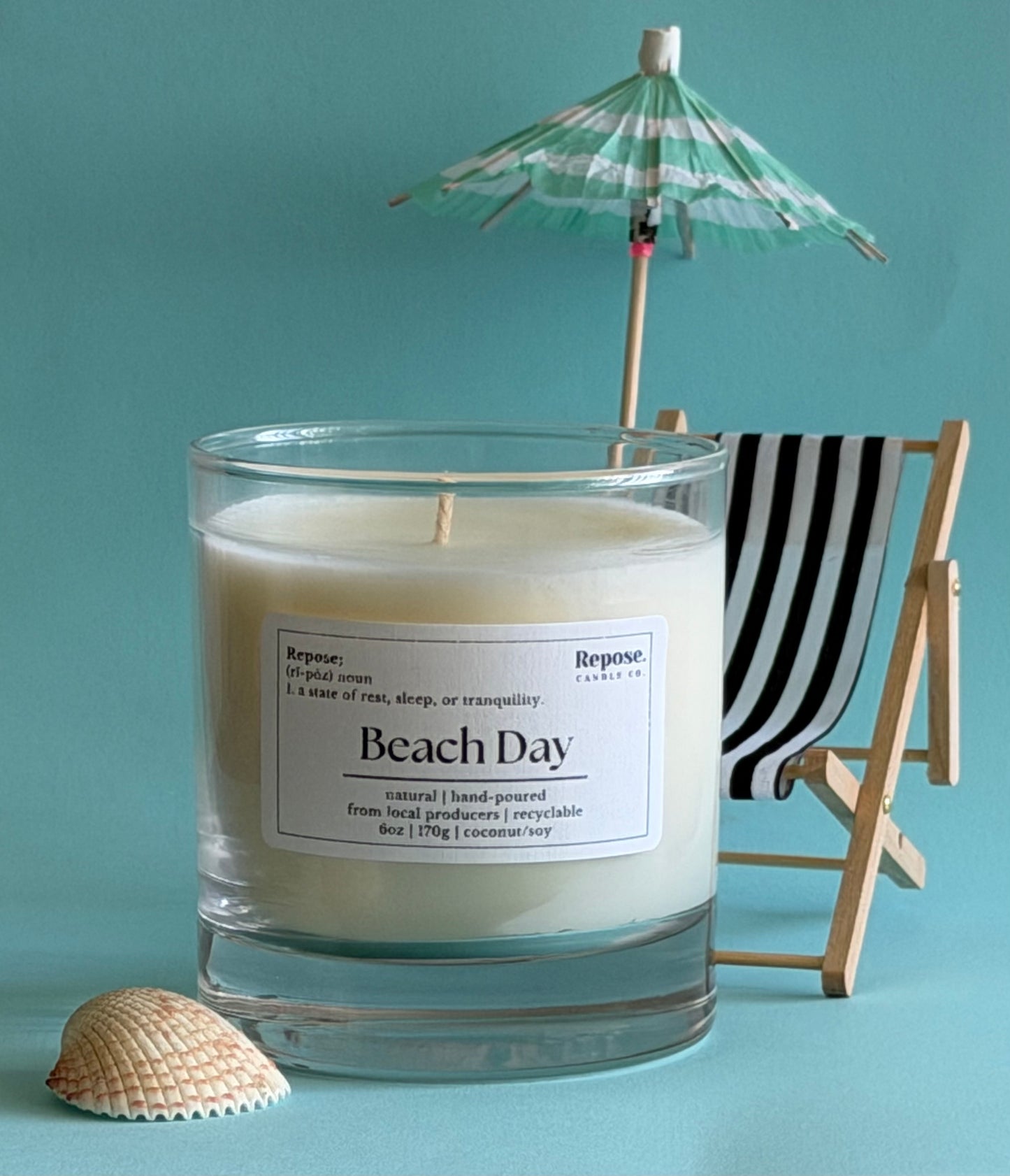 Beach Day Candle