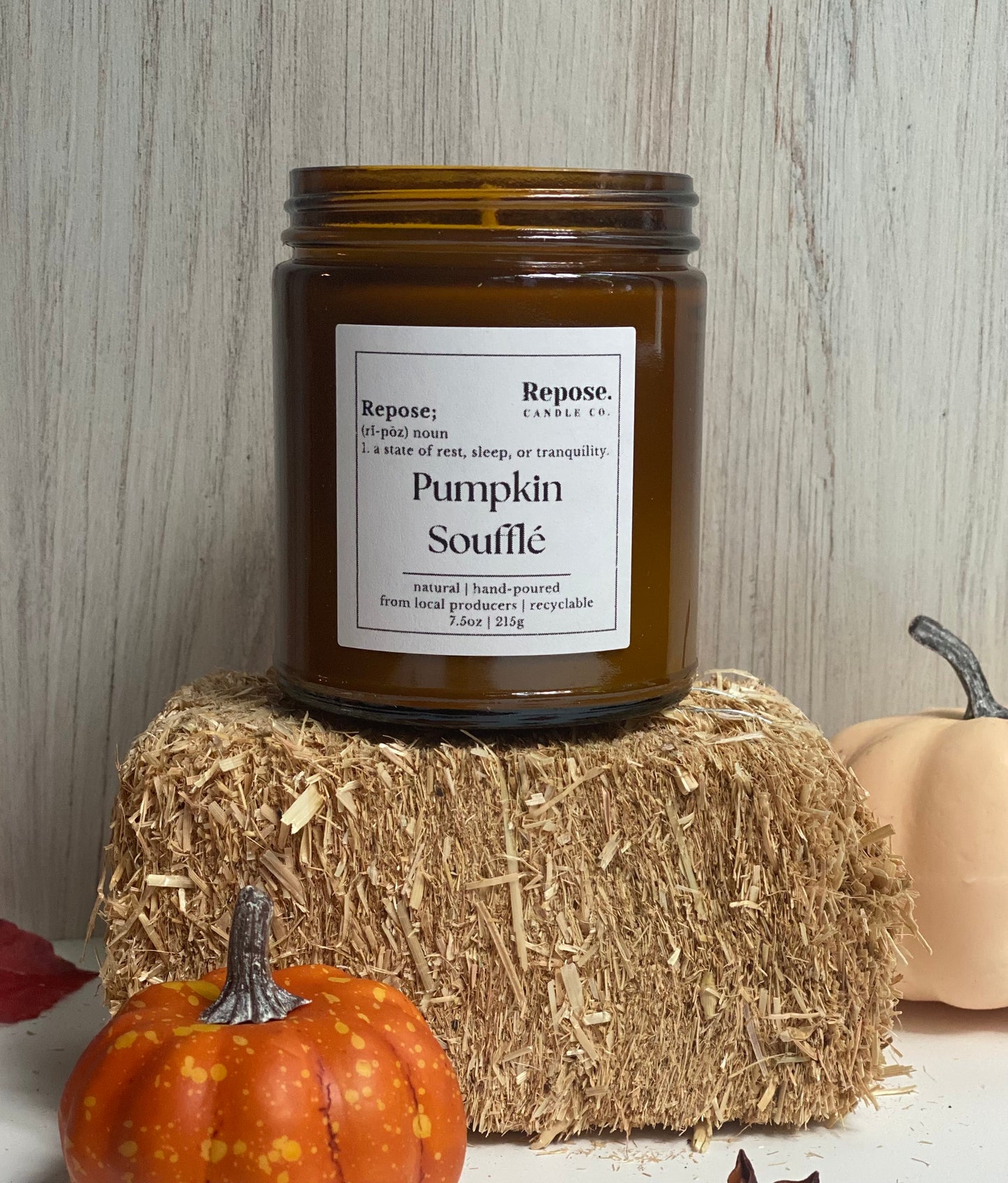 Pumpkin Soufflé Candle
